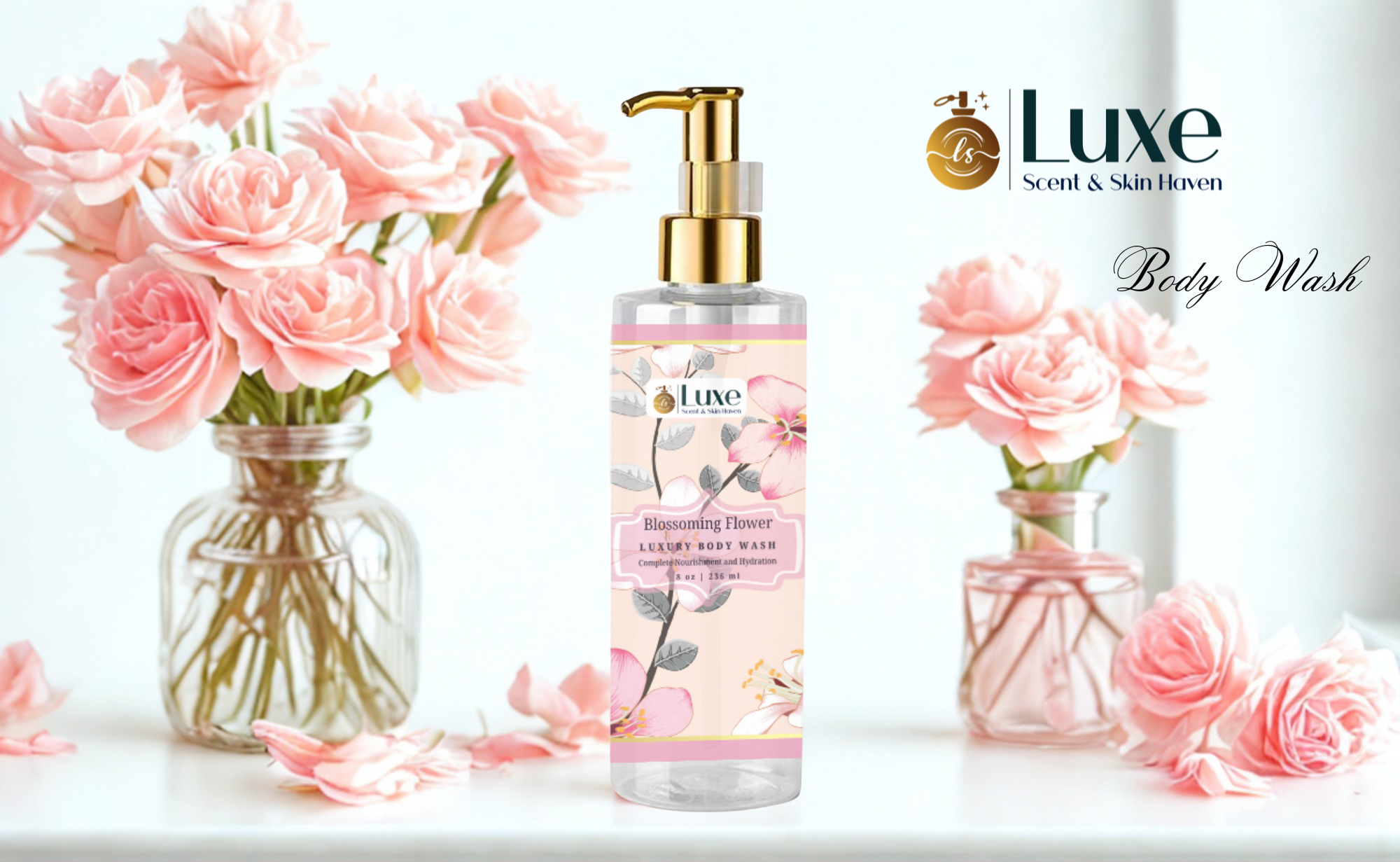 Blossoming Flower (4) Blossoming Flower Body Wash - Image 1