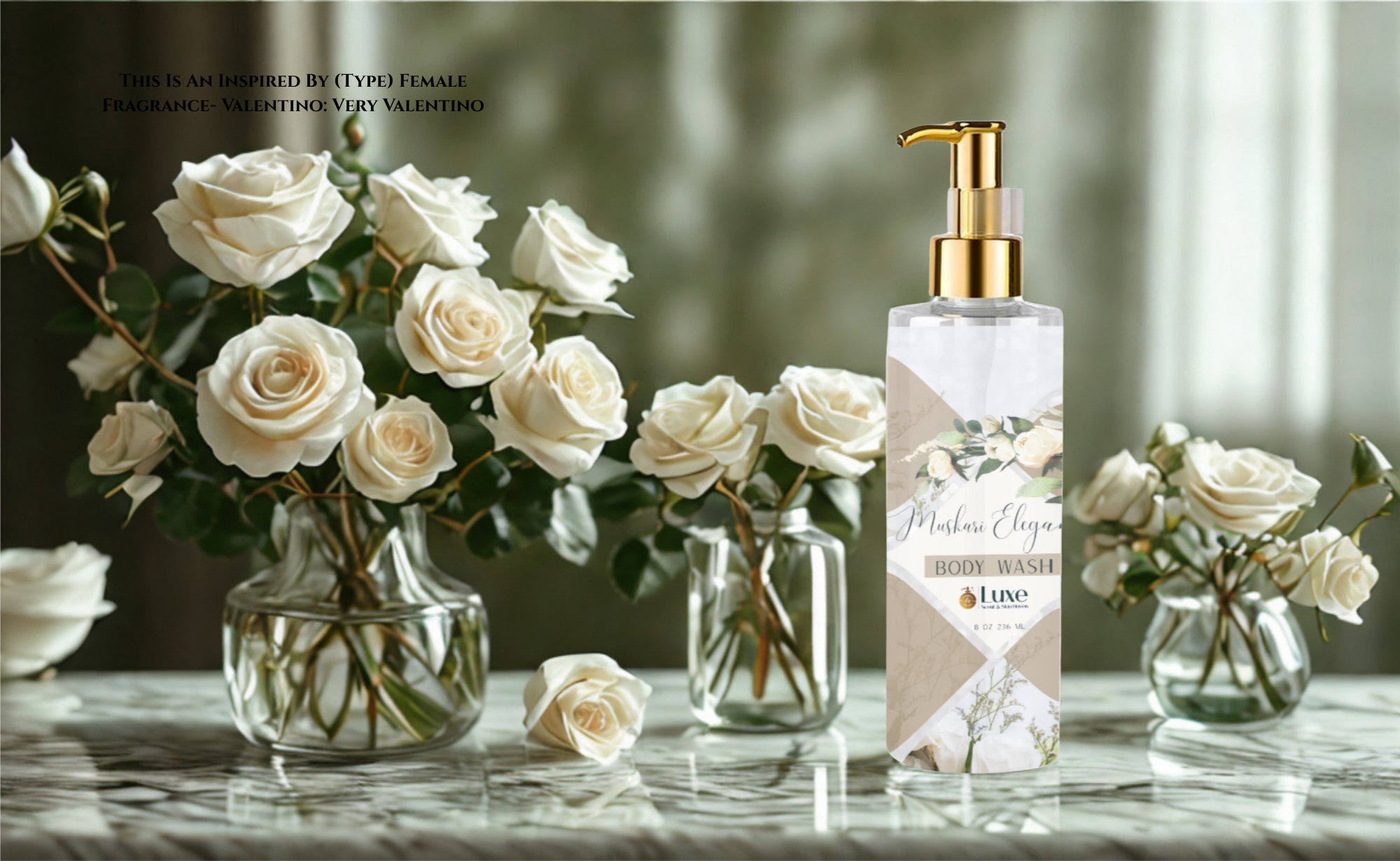 Muskari Elegance (4) Muskari Elegance Body Wash - Image 1